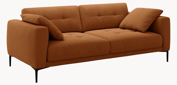 Sofa z weluru Lazio (3-osobowa), S 221 cm