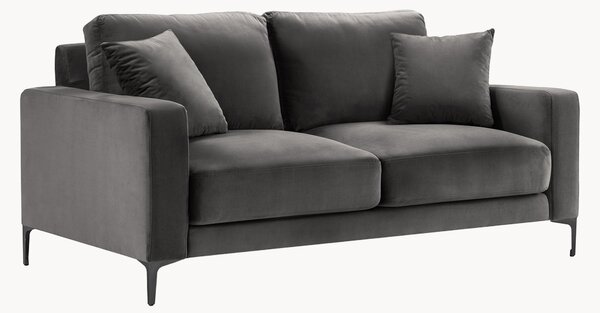 Sofa z efektem aksamitu Venus (2-osobowa), S 158 cm