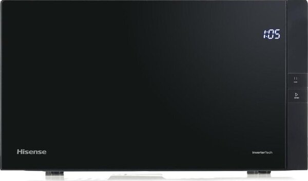 Kuchenka mikrofalowa HISENSE H25MOBS4HGI 900W średnica 28.5 cm pojemność 25L Technologia Inverter Rozmrażanie Czarny