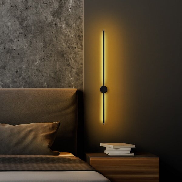 Czarny kinkiet LED Sword – Opviq lights