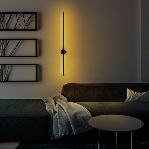 Czarny kinkiet LED Sword – Opviq lights
