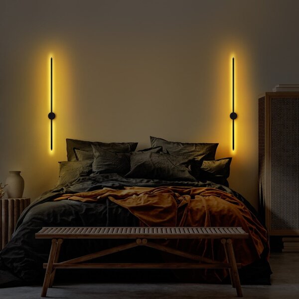 Czarny kinkiet LED Sword – Opviq lights