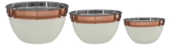 Misa ze stali nierdzewnej w beżowo-miedzianym kolorze ø 26 cm Prescott – Premier Housewares