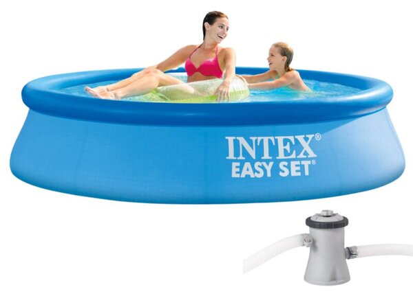 Basen ogrodowy rozporowy Easy Set INTEX 28108 GN kolor niebieski