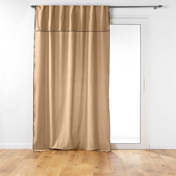 Jasnobrązowa zasłona 140x240 cm Mistraline – douceur d'intérieur