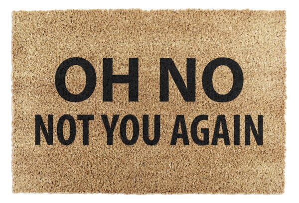 Wycieraczka z włókna kokosowego 40x60 cm Not You Again – Artsy Doormats