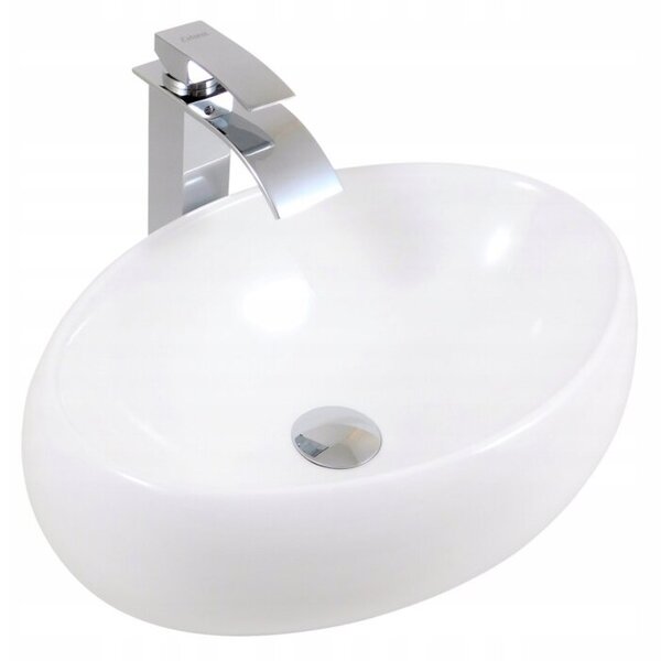 Umywalka nablatowa Estiva TABRIA White biała 48x34x16 cm 1 szt