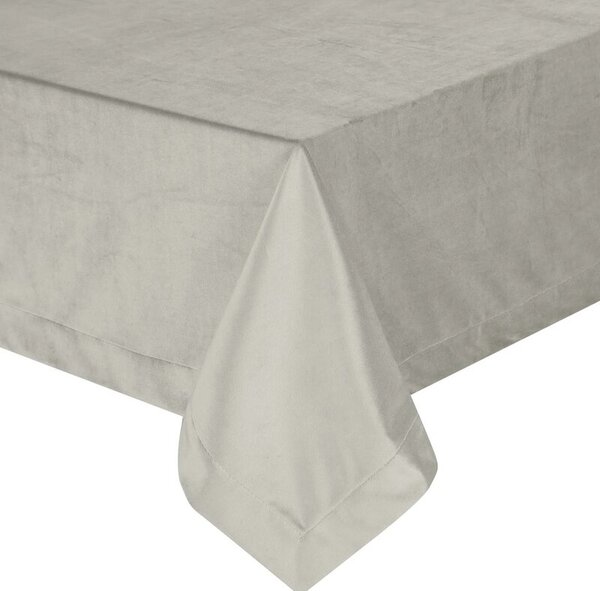 Obrus EUROFIRANY Melinda 140 x 180 cm Srebrny
