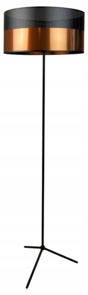 Lampa stojąca podłogowa z abażurem walec 40cm CARLA