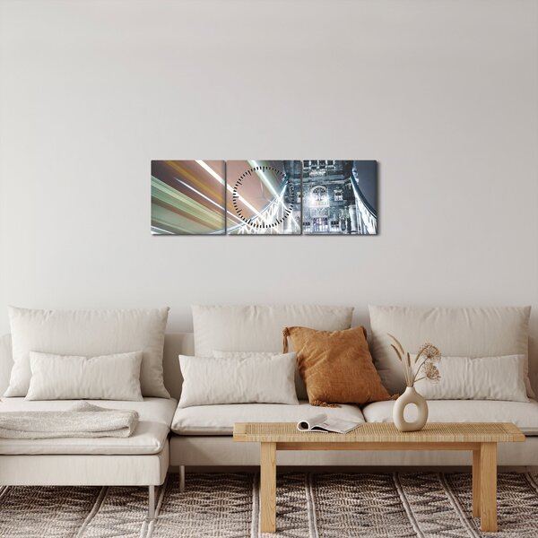 Obraz Tower Bridge (z zegarem) (90x30 cm)