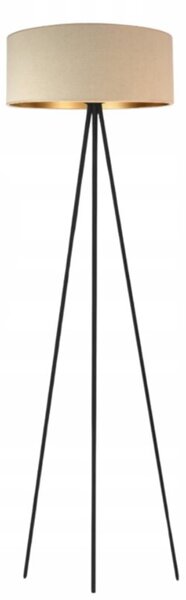 Lampa stojąca podłogowa trójnóg z abażurem walec 40cm JOLLY