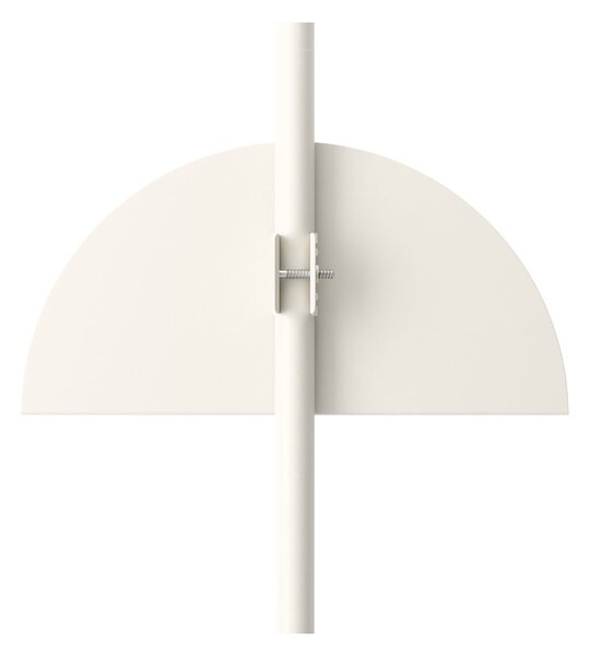 Metalowy modułowy system półek w matowym białym kolorze 27x203,5x35 cm Solis – Umbra