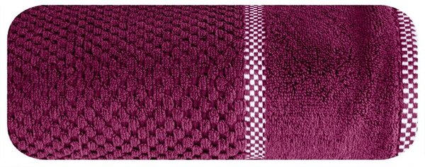 Ręcznik Caleb (08) 50 x 90 cm Amarantowy