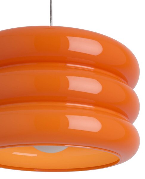 EGLO Lampa wisząca Tortora, możliwość ściemniania, żółty / pomarańczowy, salon / jadalnia, szkło, młodzieżowy