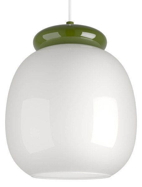EGLO Lampa wisząca Berardelli, możliwość ściemniania, biały / opal, salon / jadalnia, szkło, nowoczesny