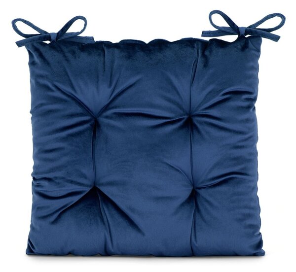 Aksamitna poduszka na krzesło 40x40 cm Aleksa – Restilo