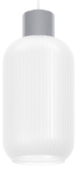 EGLO Lampa wisząca Dasmina, możliwość ściemniania, biały / opal, salon / jadalnia, szkło, młodzieżowy