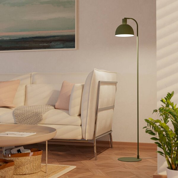 EGLO Lampa stojąca Cazalilla, zielony, salon / jadalnia, metal