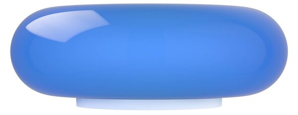 EGLO Lampa stołowa Basile, możliwość ściemniania, niebieski, salon / jadalnia, szkło, nowoczesny