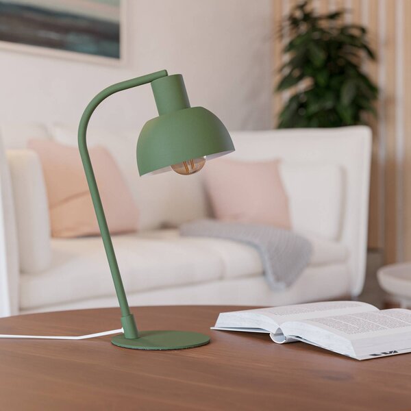 EGLO Lampa stołowa Cazalilla, zielony, biuro, metal