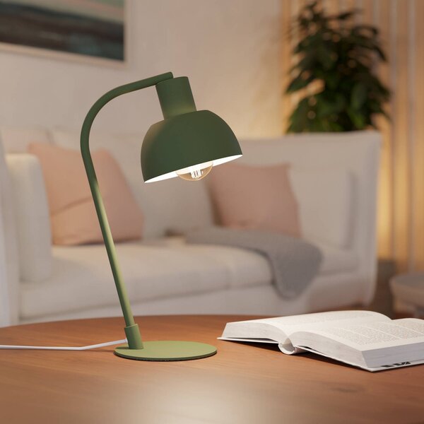 EGLO Lampa stołowa Cazalilla, zielony, biuro, metal