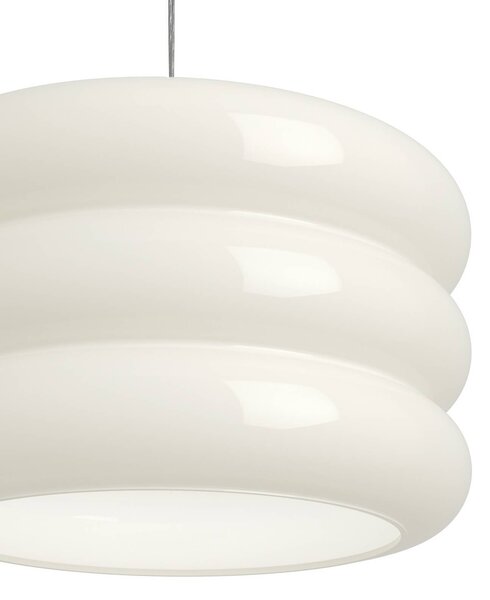 EGLO Lampa wisząca Tortora, możliwość ściemniania, biały / opal, salon / jadalnia, szkło, młodzieżowy