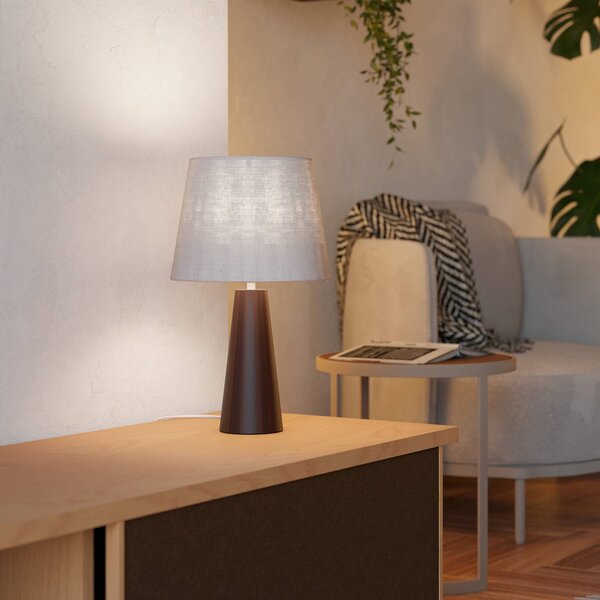 EGLO Lampa stołowa Patemisco, brązowy / rdzawy, salon / jadalnia, metal