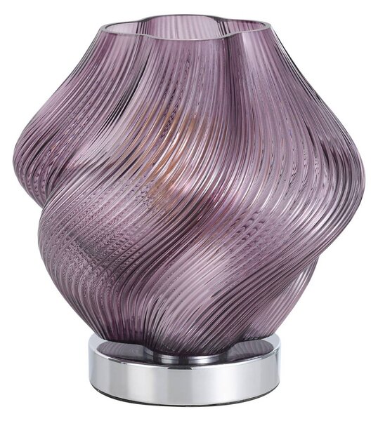 EGLO Lampa stołowa Meliciano, fioletowy / różowy / bladoróżowy, salon / jadalnia, szkło