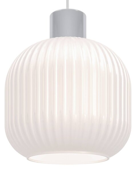 EGLO Lampa wisząca Dasmina, możliwość ściemniania, biały / opal, salon / jadalnia, szkło, młodzieżowy
