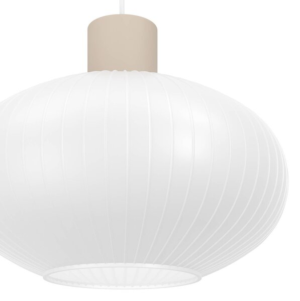 EGLO Lampa wisząca Dasmina, możliwość ściemniania, biały / opal, salon / jadalnia, szkło, młodzieżowy
