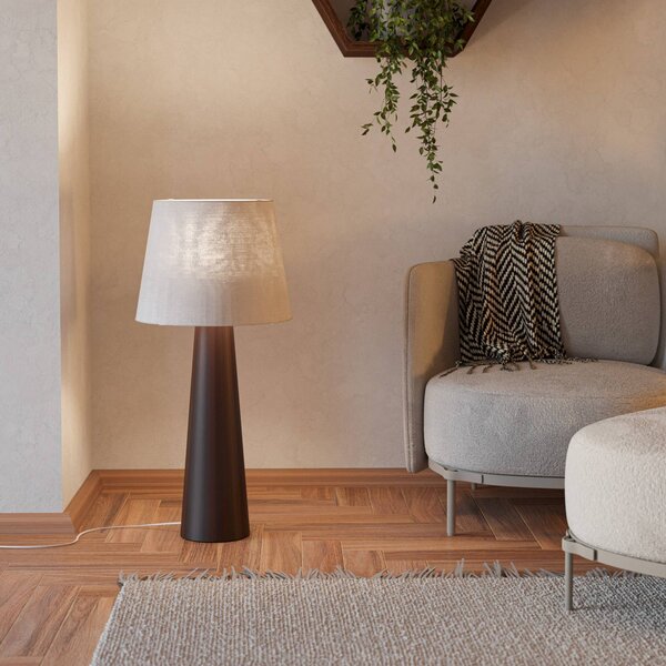 EGLO Lampa stojąca Patemisco, brązowy / rdzawy, salon / jadalnia, metal