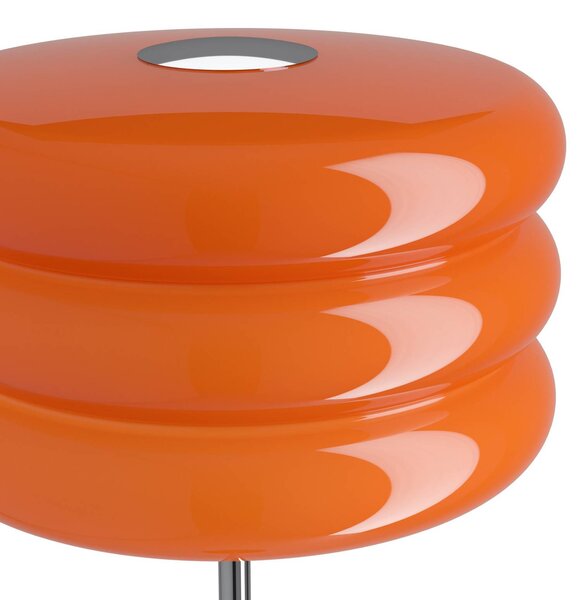EGLO Lampa stojąca Tortora, żółty / pomarańczowy, salon / jadalnia, szkło, młodzieżowy