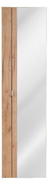 Szafka łazienkowa CAPRI 803 45 cm dąb z lustrem