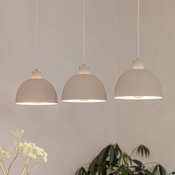 EGLO Lampa wisząca Cazalilla, możliwość ściemniania, kremowy / amber, kuchnia, metal