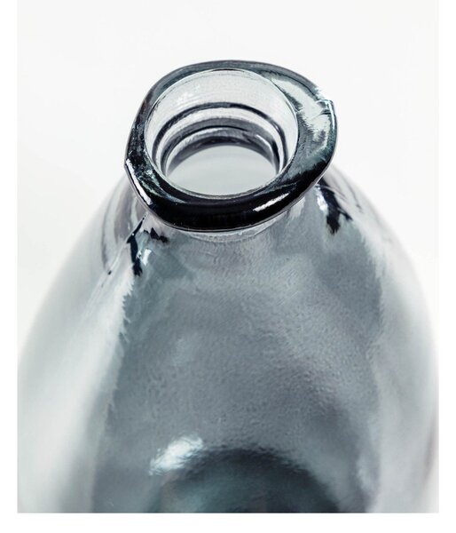 Niebieski wazon ze szkła z recyklingu (wysokość 36 cm) Brenna – Kave Home