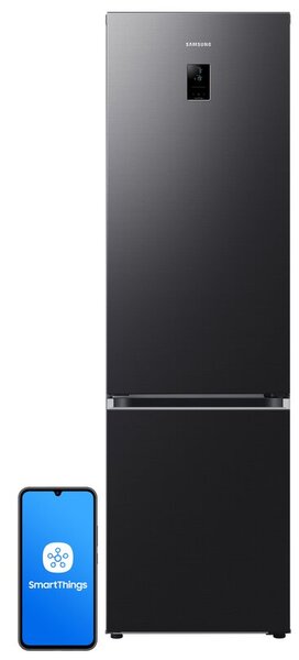 Lodówka SAMSUNG RB38C774DB1 EF AI No Frost 203cm Grafitowa Komora zero - Optimal Fresh+