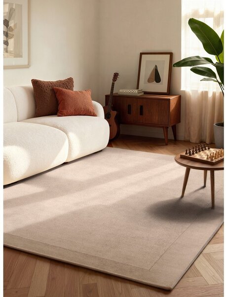 Beżowy dywan z mieszanki wełny tkany ręcznie 80x150 cm Kari – Villeroy&Boch