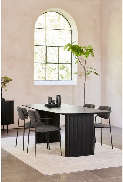Ciemnoszare krzesło Zama – Unique Furniture