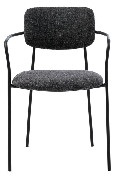 Ciemnoszare krzesło Zama – Unique Furniture