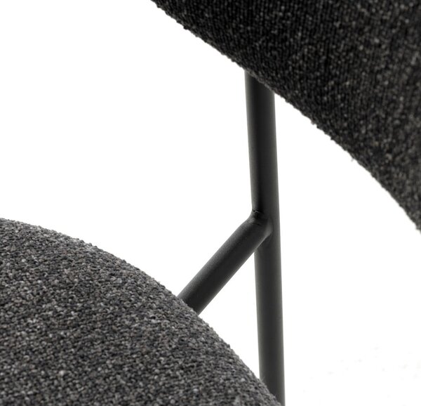 Ciemnoszare krzesło Zama – Unique Furniture