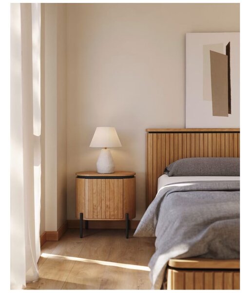 Szafka nocna z drewna mango Licia − Kave Home