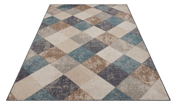 Niebieski/beżowy dywan 120x170 cm Terrain – Hanse Home