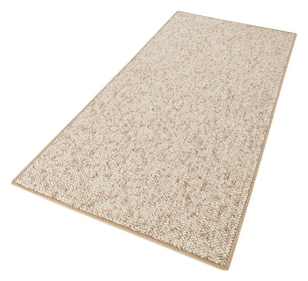 Jasnobrązowy chodnik 80x200 cm Wolly – BT Carpet