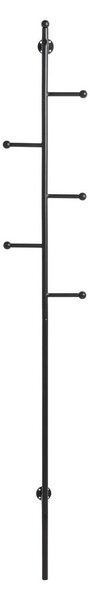 Czarny metalowy wieszak Aspen – Actona