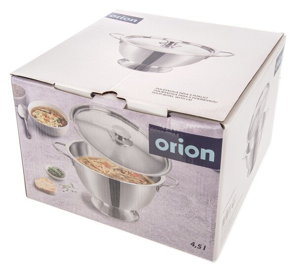 Misa ze stali nierdzewnej w kolorze srebra ø 26 cm – Orion