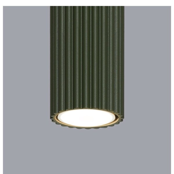 Zielona lampa punktowa Gleam – Sollux