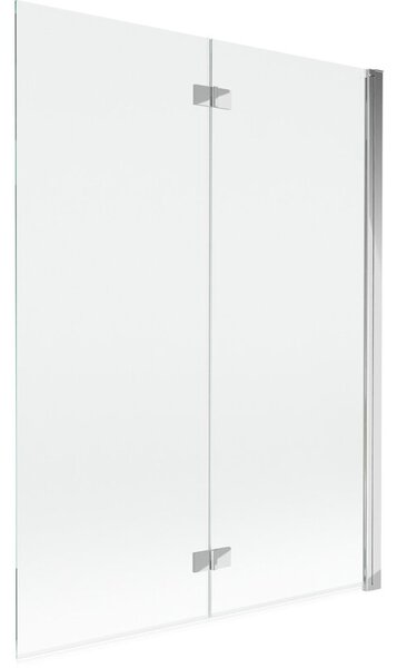 Mexen Mist parawan nawannowy 2-skrzydłowy prawy 130 x 150 cm, transparent, chrom - 8A9-130-002-01-00-P