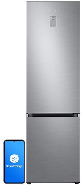 Lodówka SAMSUNG RB38C675CS9 EF AI No Frost 203cm Szczotkowana stal nierdzewna