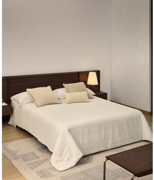 Pościel dwuosobowa 3-częściowa w kolorze kości słoniowej 220x240 cm Simmel – Kave Home
