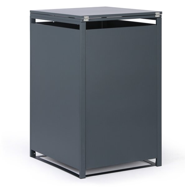 Wiata na pojemnik na odpady 240 l, 1160 x 695 x 800 mm